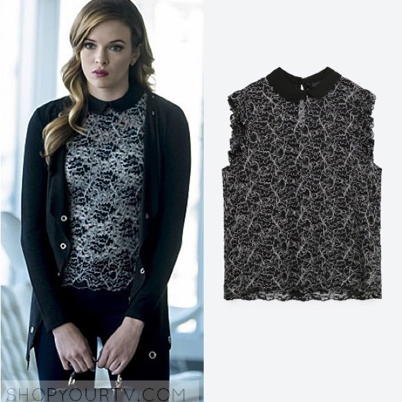 Zara Woman Lace top - Picture 11 of 12